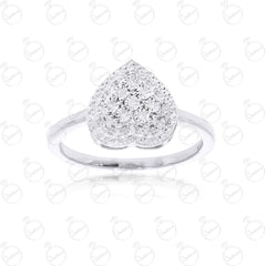 0.30 TCW Round Cut Unique Moissanite Ring for Women, Diamond, Diamond Ring, 0.30 CT Round Cut Diamond Ring 