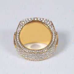 1.50 TCW Round-Cut Solitaire Lab Diamond Ring